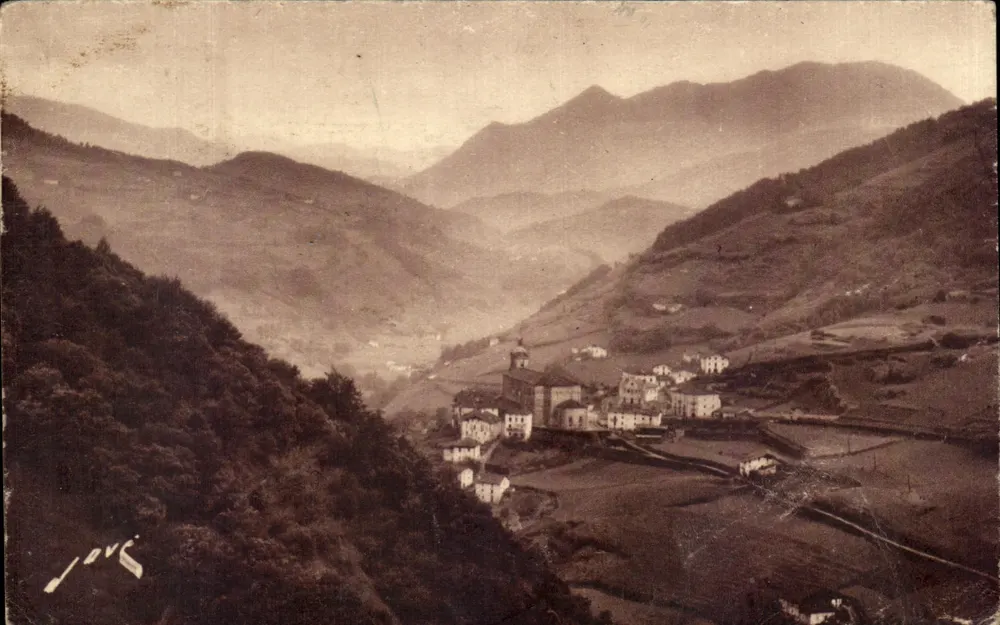 Loyola — Dorf in der Schlucht — Éditions JOVÉ, PAU (B.P.P.) - Vorderseite