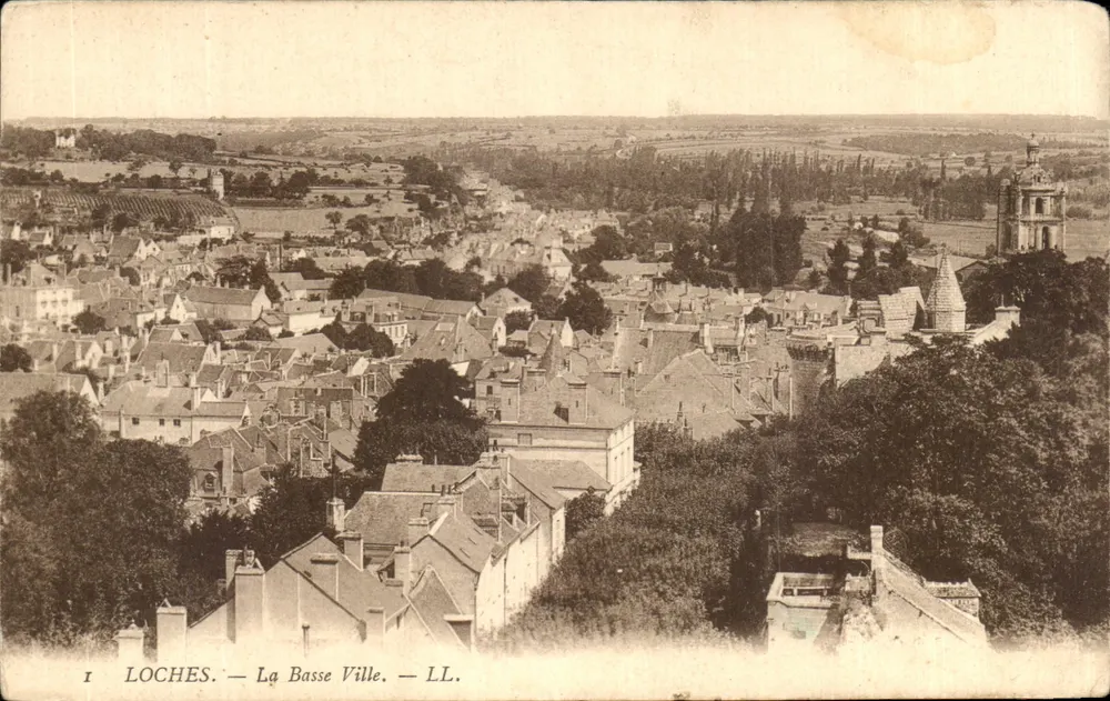 Loches — A Basse Ville — LL. - Frente