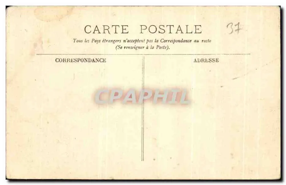 Loches — A Basse Ville — LL. - Verso