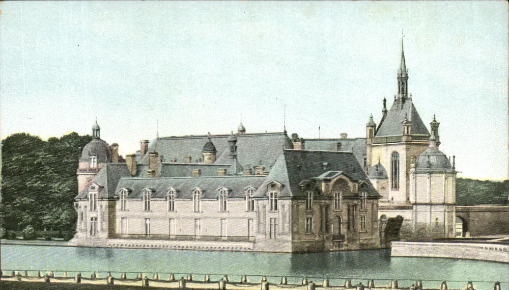 Castelo de Chantilly — vista panorâmica — Aqua-Photo L.V. & Cie - Frente