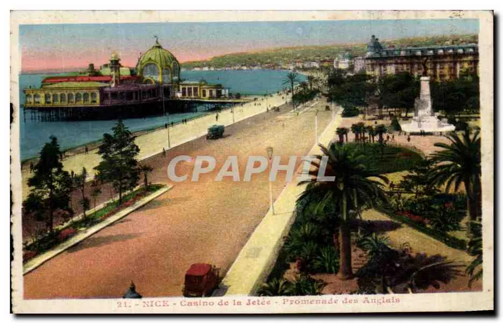 NICE - Casino de la Jetée - Promenade des Anglais - L. Gilletta et Cie, Nice - Frente