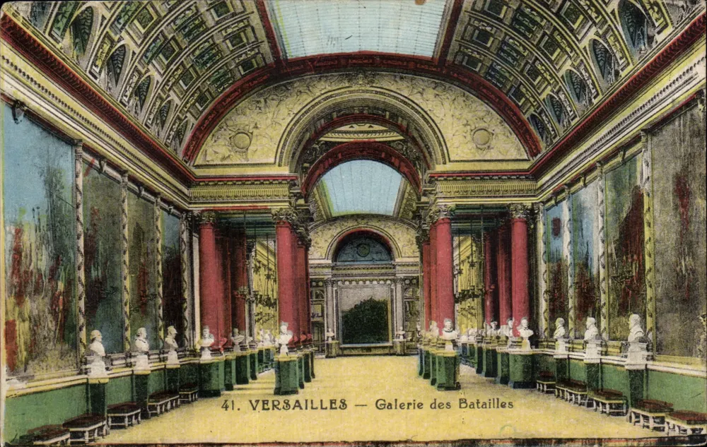 Versailles — Galeria das Batalhas — 41. Editor não visível - Frente