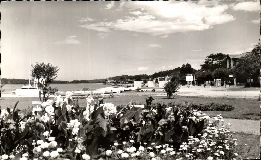 Hossegor — Der See, die Strand und die Gärten — C.A.P. 710 - Vorderseite
