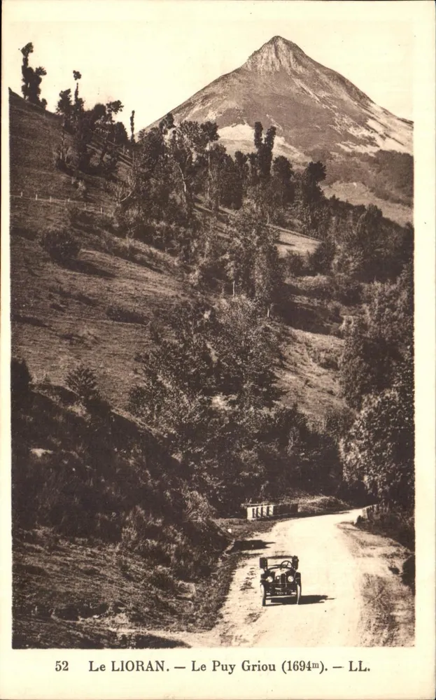 Le Lioran — Le Puy Griou (1694m) — LL. — n°52 - Anverso