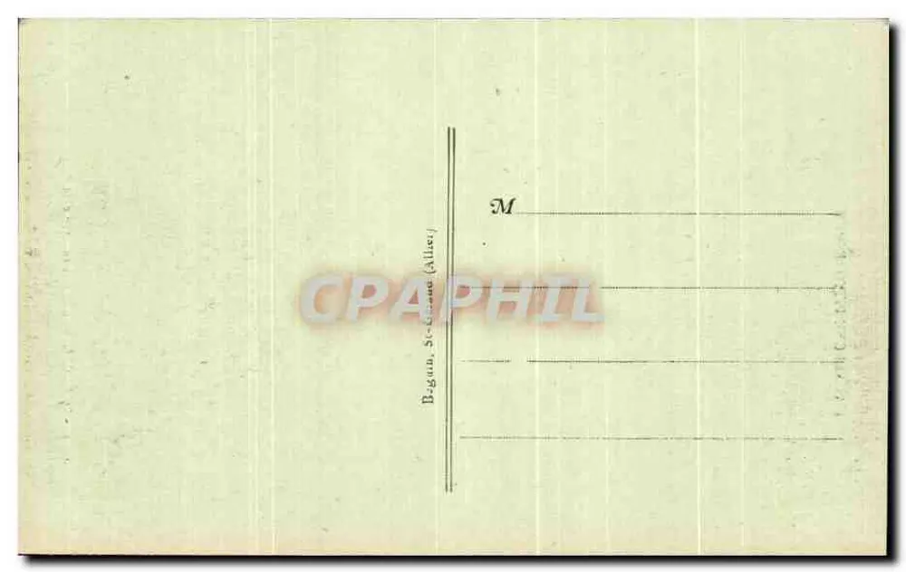 Orcival — Die romanische Kirche, Seite des Chors — Idéal, n° 4543 - Rückseite