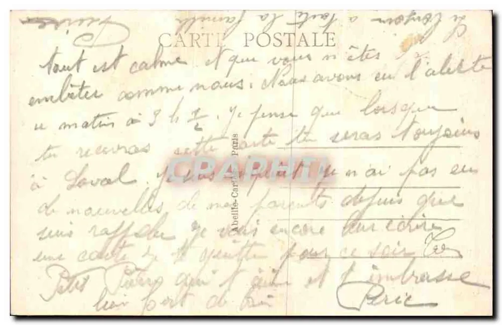 Paris — Der Square d'Anvers und der Sacré-Cœur — A.C. 42 - Rückseite