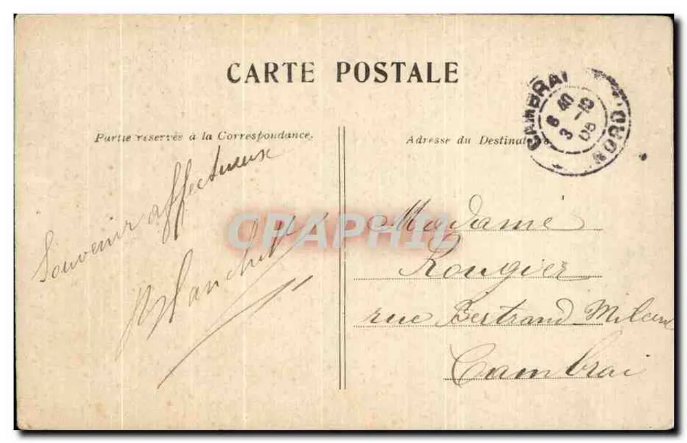 Paris — A Sorbonne — Editora não identificada - Verso