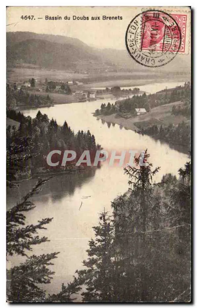 Bassin du Doubs aux Brenets — 4647 — Phototype Co, Neuchâtel - Voorkant