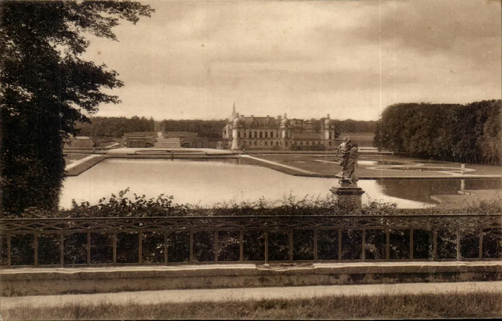 Chantilly — Allgemeiner Ausblick vom Saut du Loup — Luxus-Karteikarte - Vorderseite