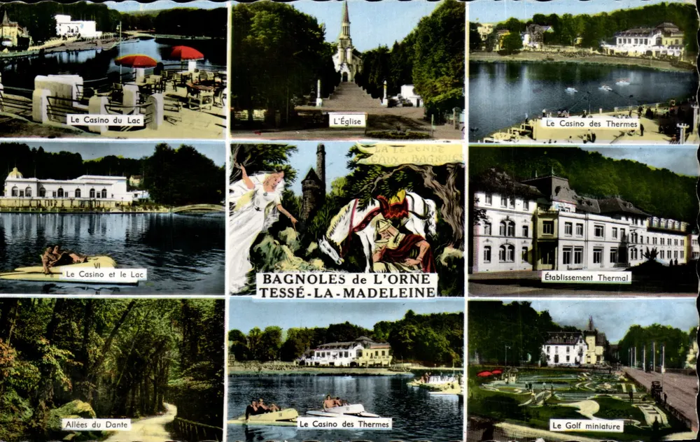 Bagnoles-de-l'Orne — A Lenda das Águas — Editores ARTAUD de Nantes - Frente