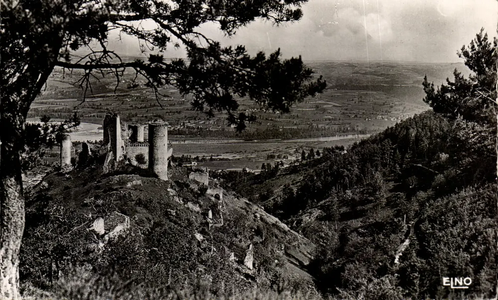 Château de Rochebaron — Ruinen eines feudalen Schlosses aus dem 10. Jahrhundert — Édition Marguerite-Basset - Vorderseite
