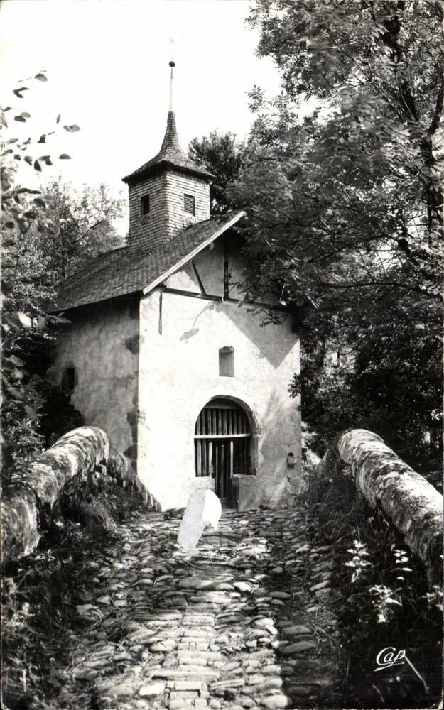 Thônes — La Chapelle et le Pont de la Vacherie — éditeur REAL-PHOTO - Vorderseite
