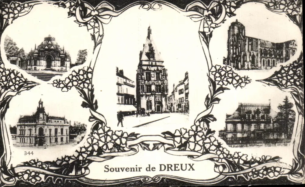 Dreux — Lembrete de DREUX — n° 344 - Frente