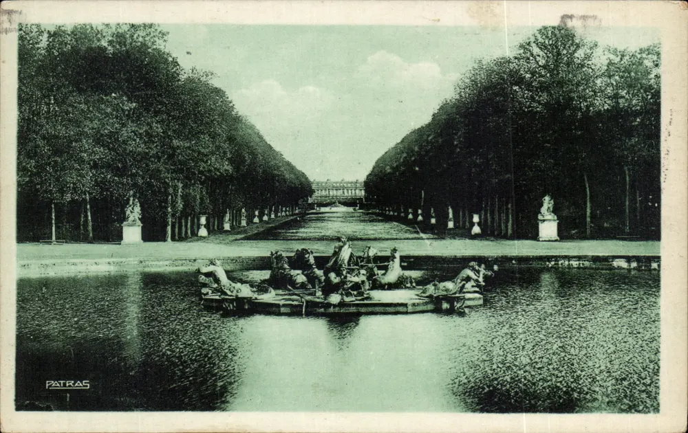 Versailles — Le Bassin d'Apollon et le Tapis Vert — Patras - Vorderseite