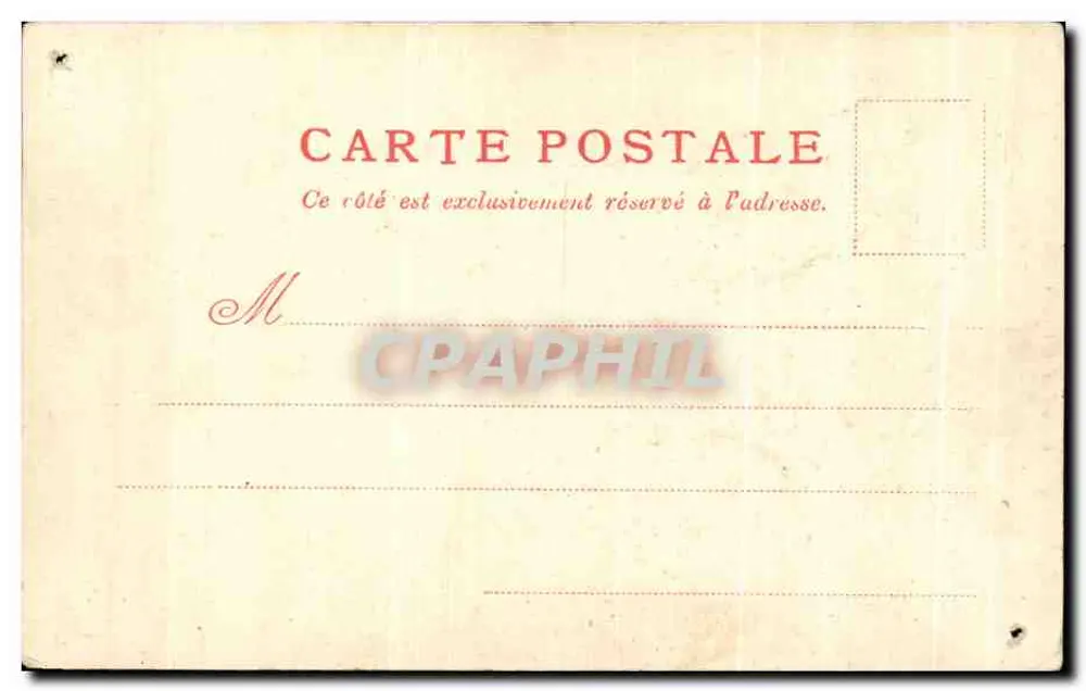 Nevers — La Cathédrale — Collection G. Gilérot, No. 58 - Verso