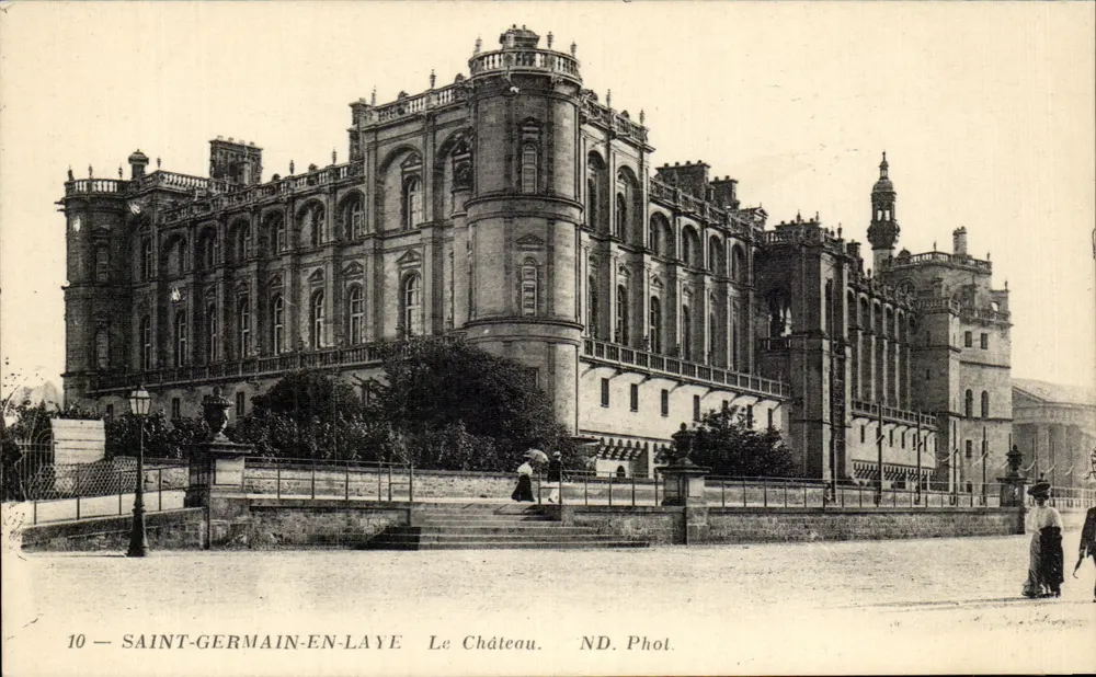 Saint-Germain-en-Laye — O Castelo — ND. Fot. - Frente