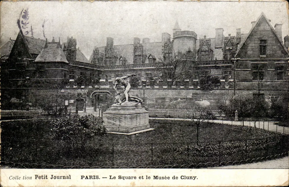 Paris — O Square e o Museu de Cluny — Coleção Petit Journal - Frente