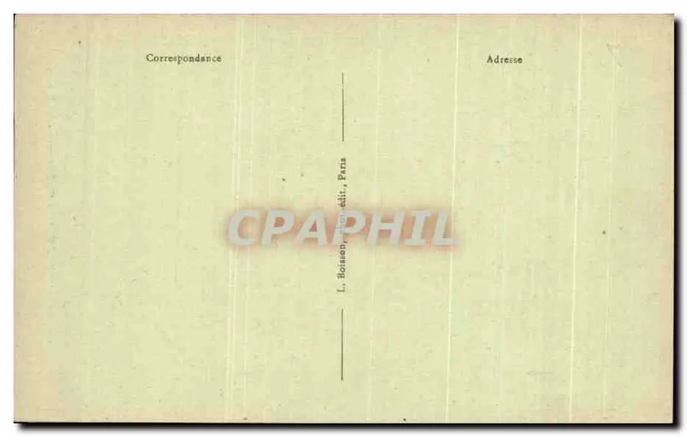 Paris - Igreja de Saint-Étienne-du-Mont - Séculos XVII e XVIII - J.H. - n° 165 - Verso