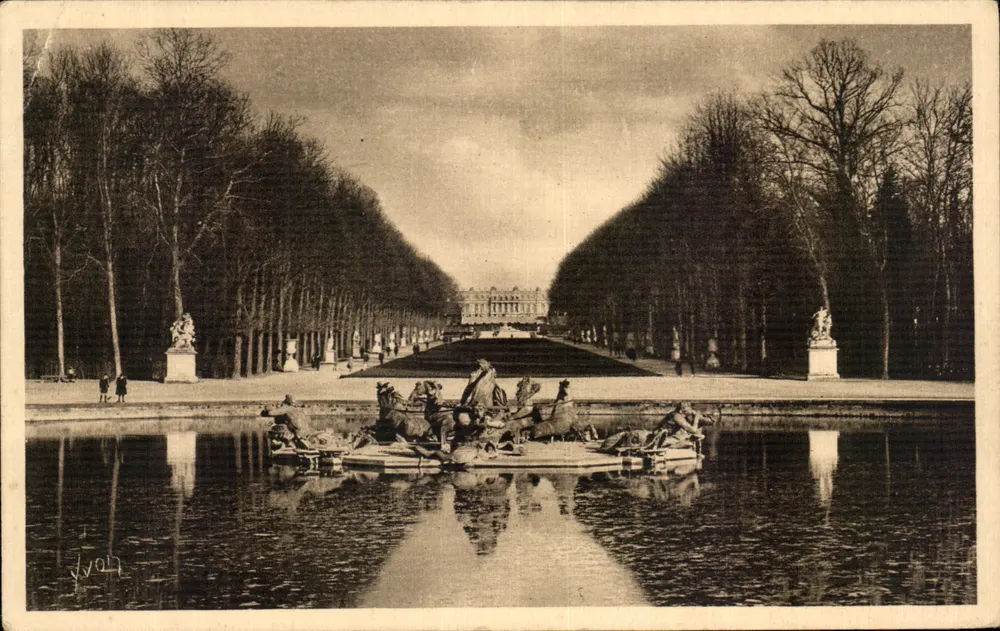 Versailles — Bassin d'Apollon — Les Éditions d'Art YVO, Paris - Vorderseite