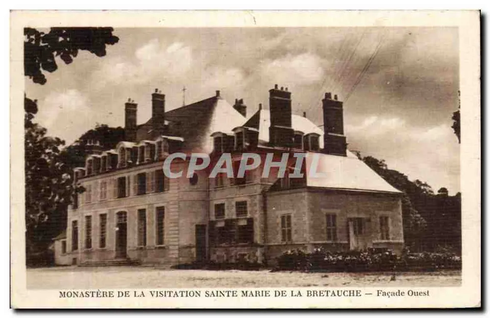 Kloster der Visitation der heiligen Maria von La Bretaucche — Westfassade - Vorderseite