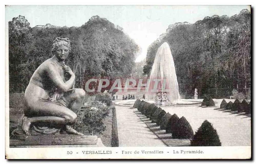 Versailles - Parque de Versailles - A Pirâmide — n°50 - Frente