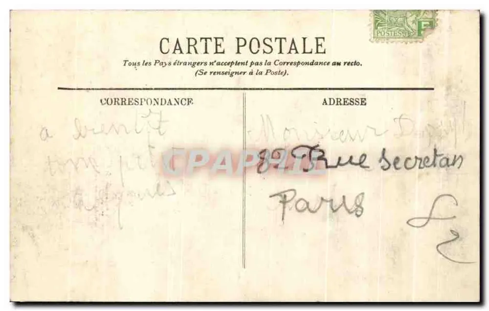 Monte-Carlo — Visão tirada de Mônaco — LL. - Verso