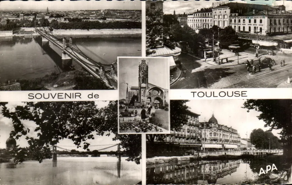 Toulouse — Lembrança de Toulouse — APA - Frente