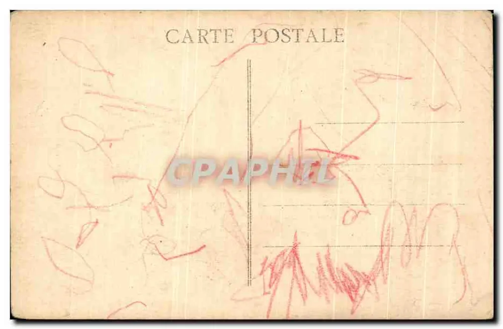 Paris - L'Étoile — vue aérienne de l'Arc de Triomphe, éditeur Compagnie Aérienne Française - Verso