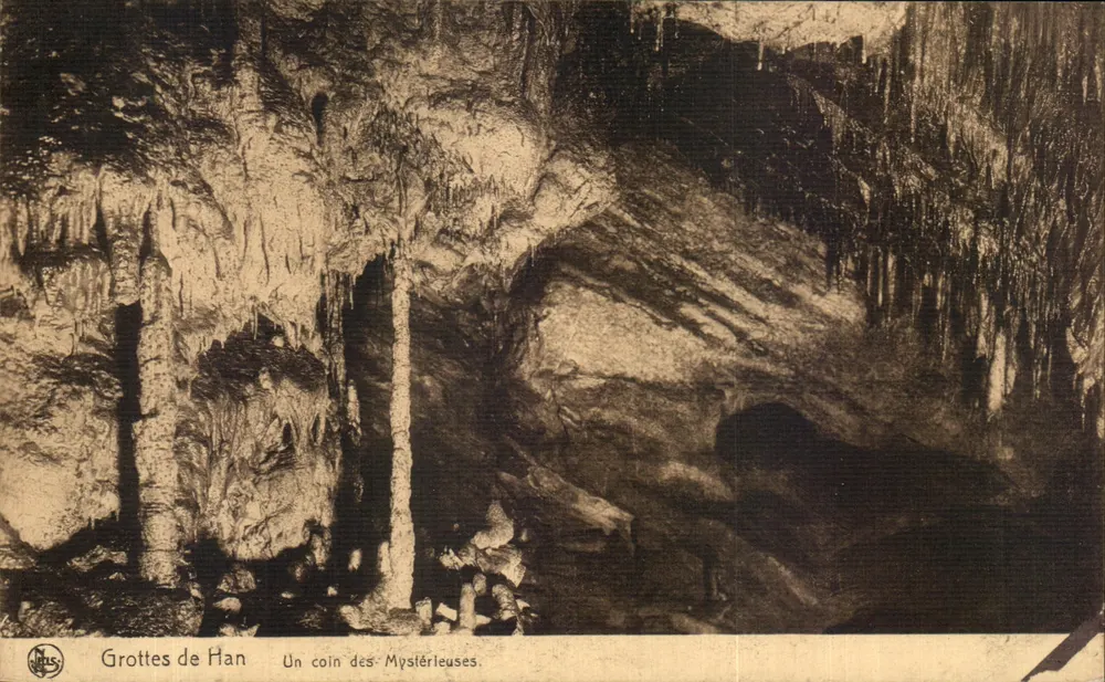 Grotten von Han — Ein Winkel der Geheimnisse — Nr. 3, Verlag N. J. S. - Vorderseite