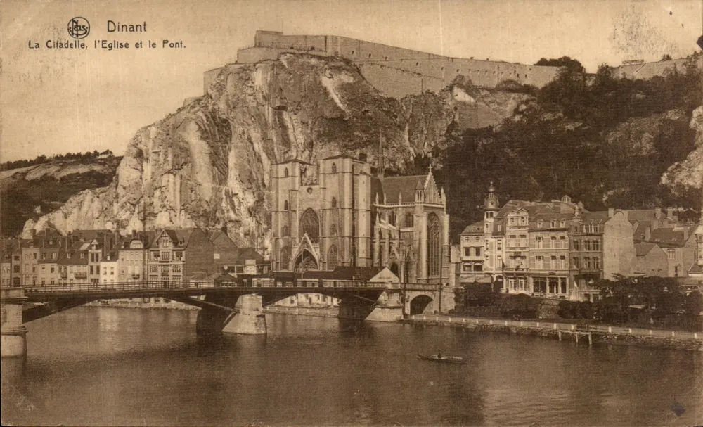 Dinant — La Citadelle, l'Église et le Pont — Verlag N. Thill, Serie 33 n° 26 - Vorderseite