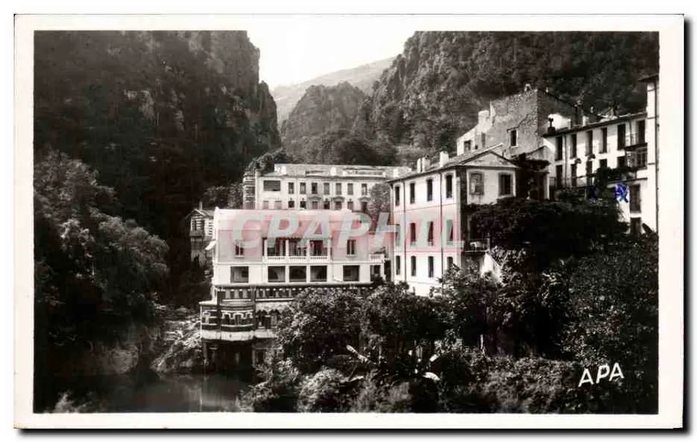 Termas Pujade — Amélié-les-Bains — editor APA - Frente