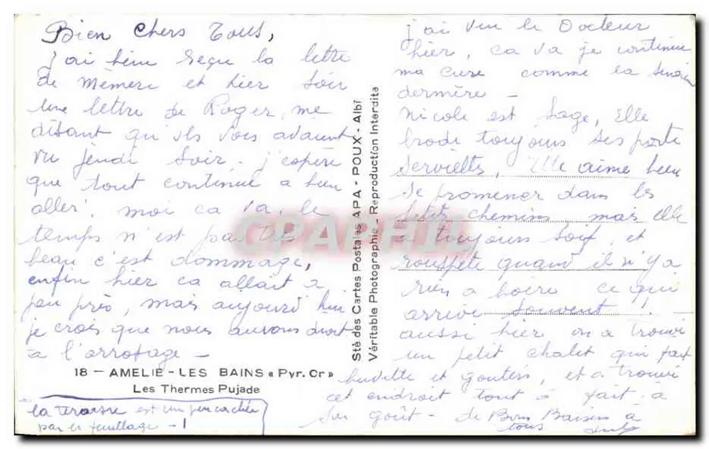 Termas Pujade — Amélié-les-Bains — editor APA - Verso