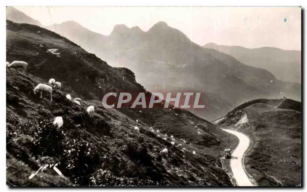 Tourmaletstraße — Weiden am Straßenrand — Éditions JOVÉ, Pau (B.P.) - Vorderseite