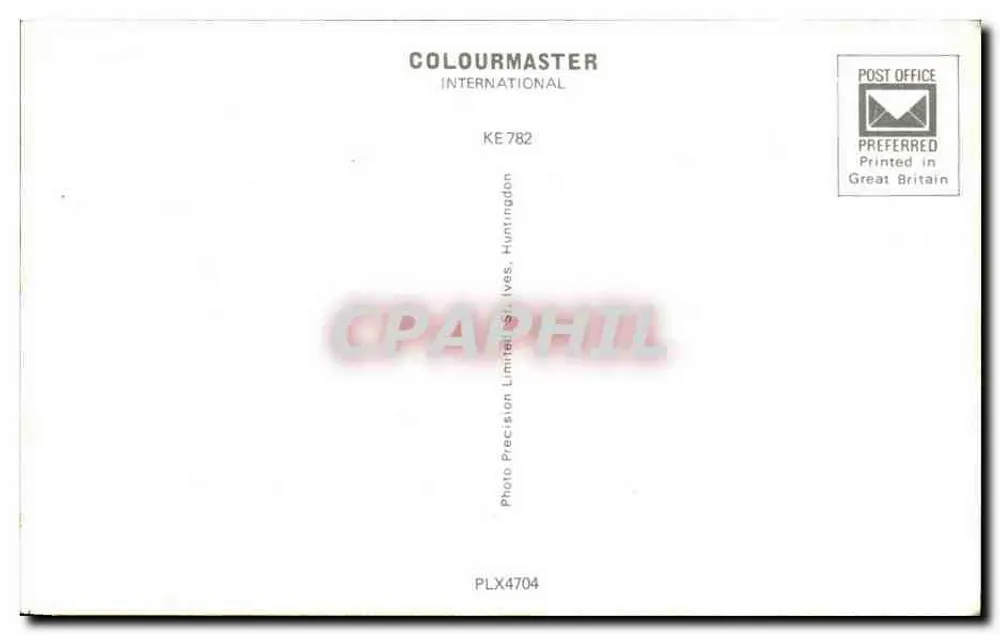 Kent — Die Karte von Kent, bekannt als der Garten Englands — Verlag Colourmaster International, n° KE782 - Rückseite