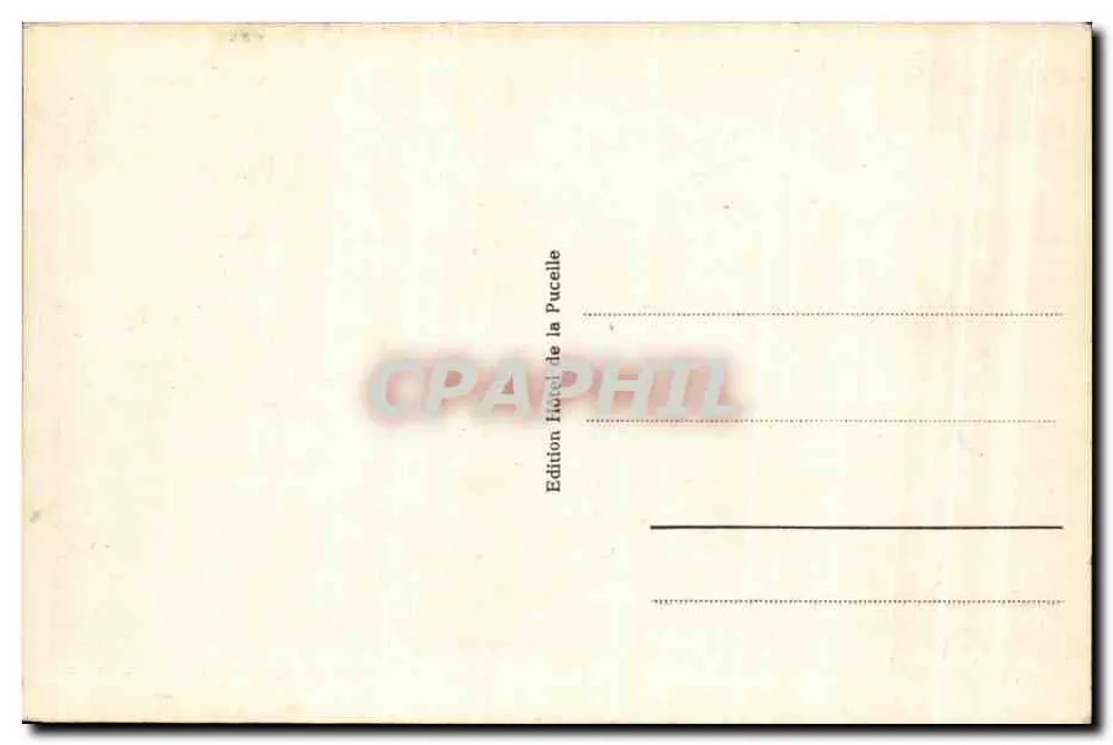 Zimmer, in dem Saint Joan of Arc geboren wurde — Domrémy — LL 15 - Rückseite