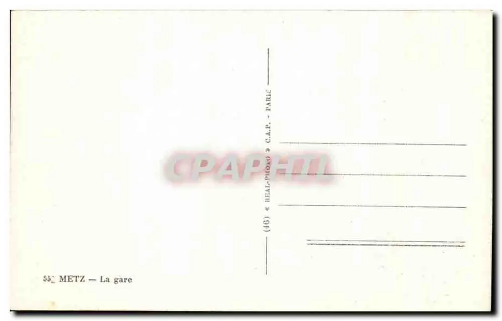 मेट्ज़ — स्टेशन — C.A.P. - P.A.R.L.E. - पीछे