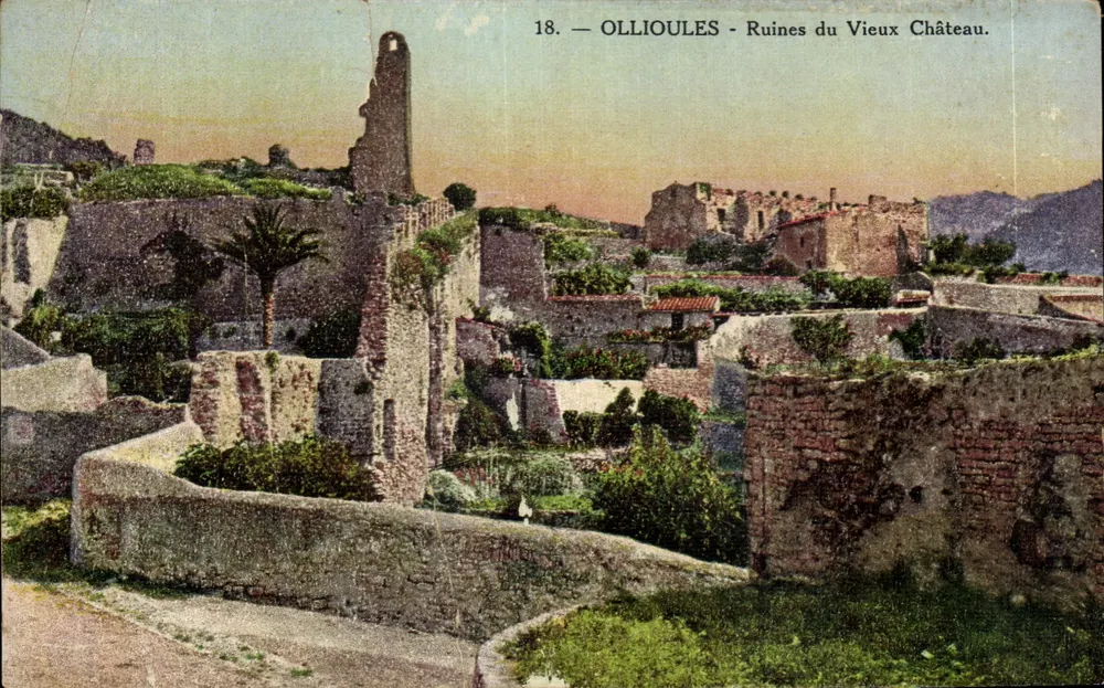 Ollioules - Ruinen des Alten Schlosses — Cartes Heitz, n°18 - Vorderseite