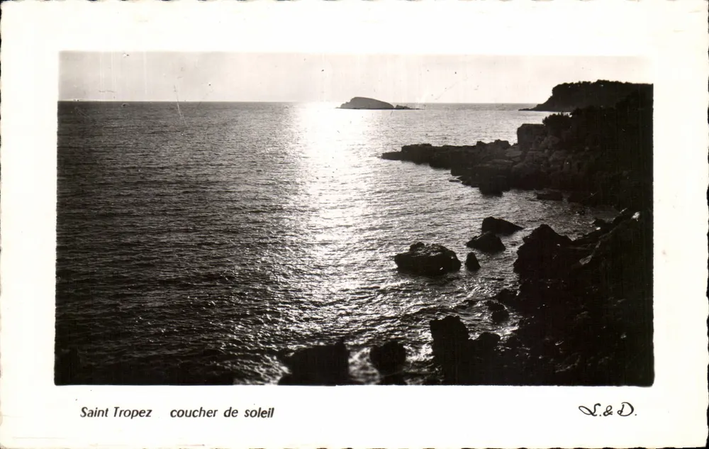 Saint Tropez — pôr do sol — L.&D. - Frente