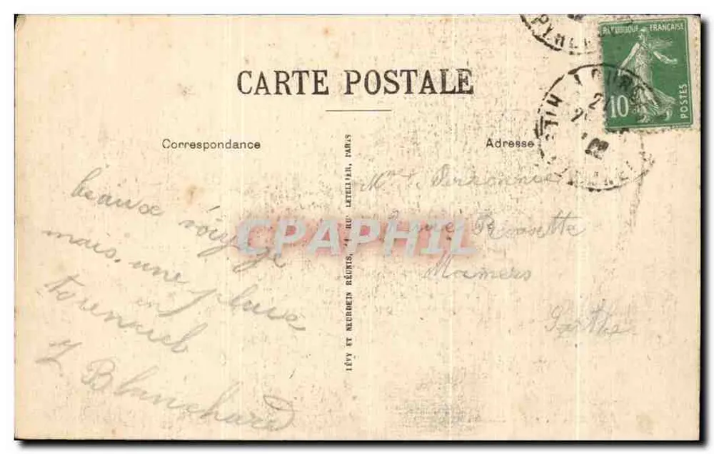 Lourdes - A Gruta — LL, n°60 - Verso