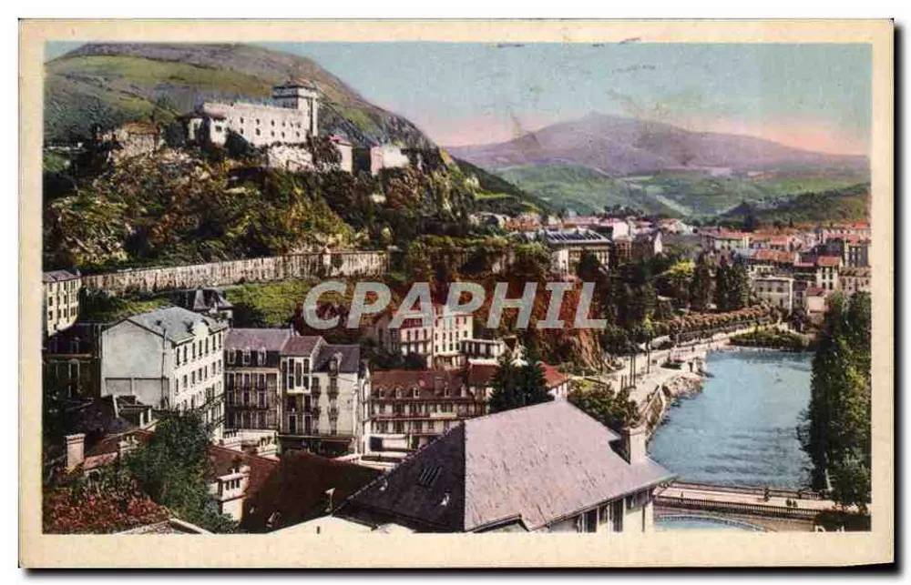 Lourdes — Das Schloss und der Pé du Jérôme — Verlag KELLA, Nr. 3329 - Vorderseite