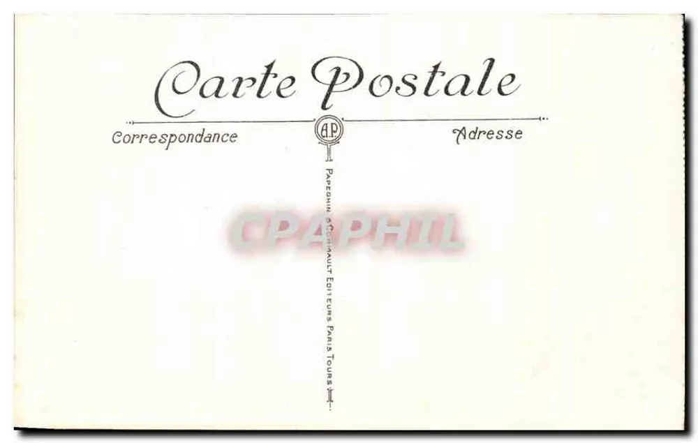 Versailles — O Parque, os Banhos de Apolo — A.P. - Verso