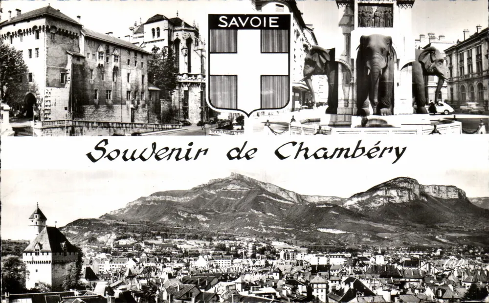 Chambéry — Erinnerung an Chambéry — Réal-Photo, Paris - Vorderseite