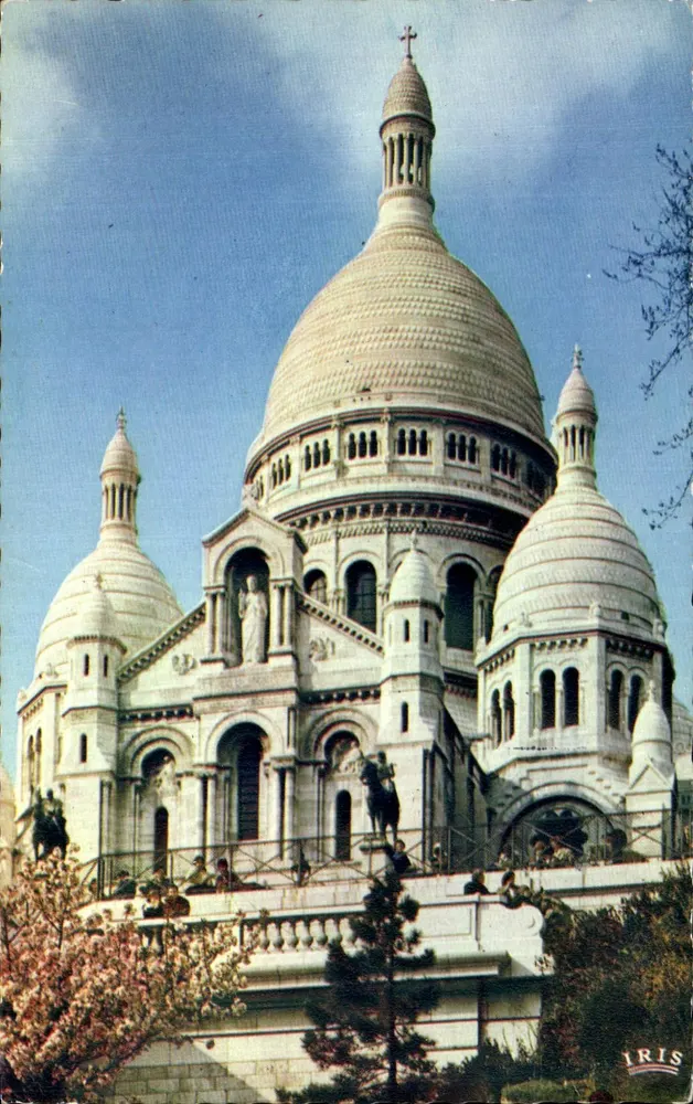 Die Basilika des Heiligen Herzens — Montmartre — Verlag IRIS, Nr. 228 - Vorderseite