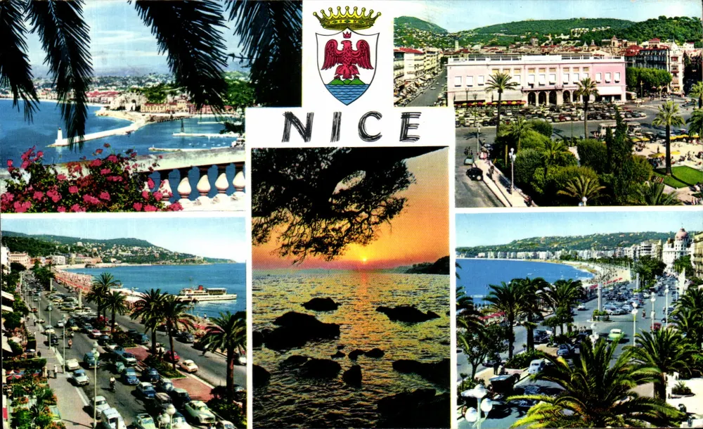 Nice — vista panorâmica — Edições Jean Béguin, n°772 - Frente