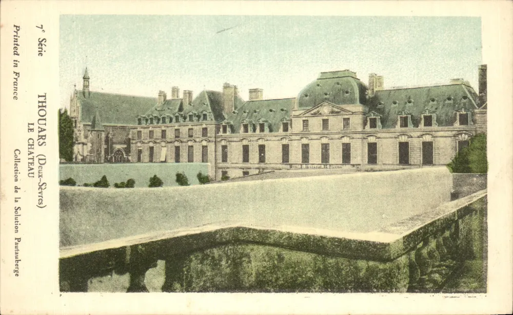 Thouars (Deux-Sèvres) — O Castelo — Coleção da Solution Pauwaberge - Frente