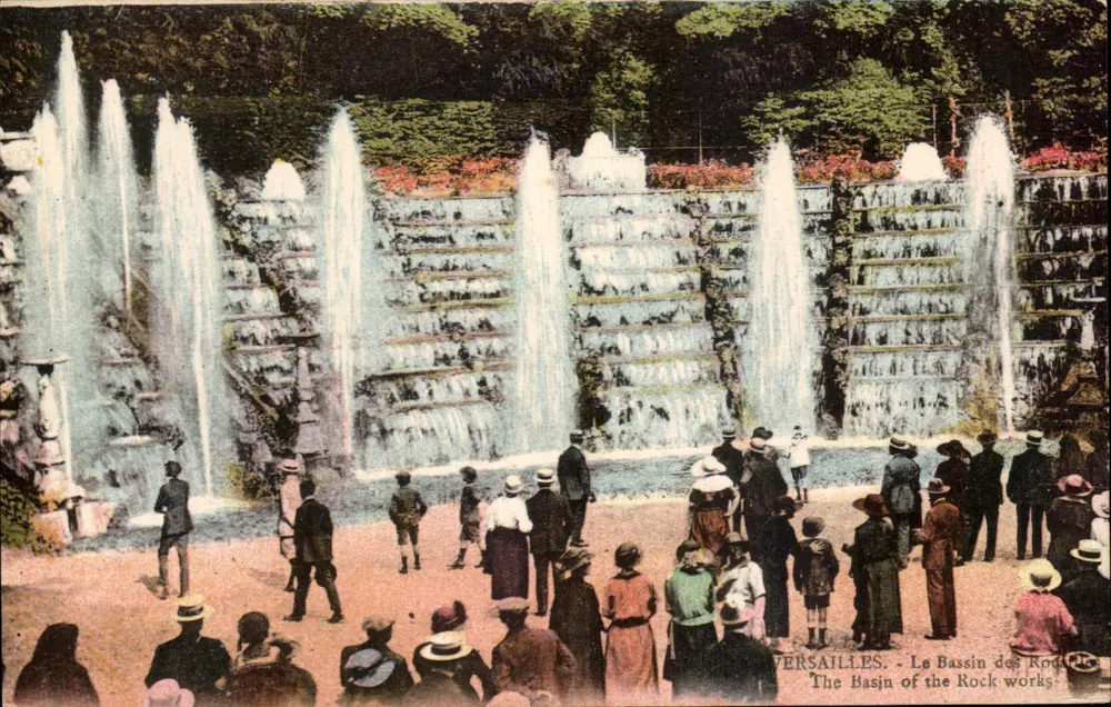 Versailles — O Bassin des Roche — Edição Costé, Versailles - Frente