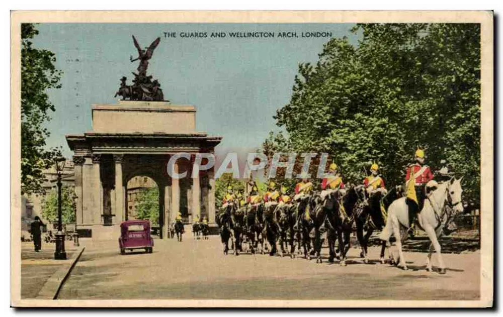 Die Wachen und der Wellingtonbogen, London — Nr. 206 - Vorderseite
