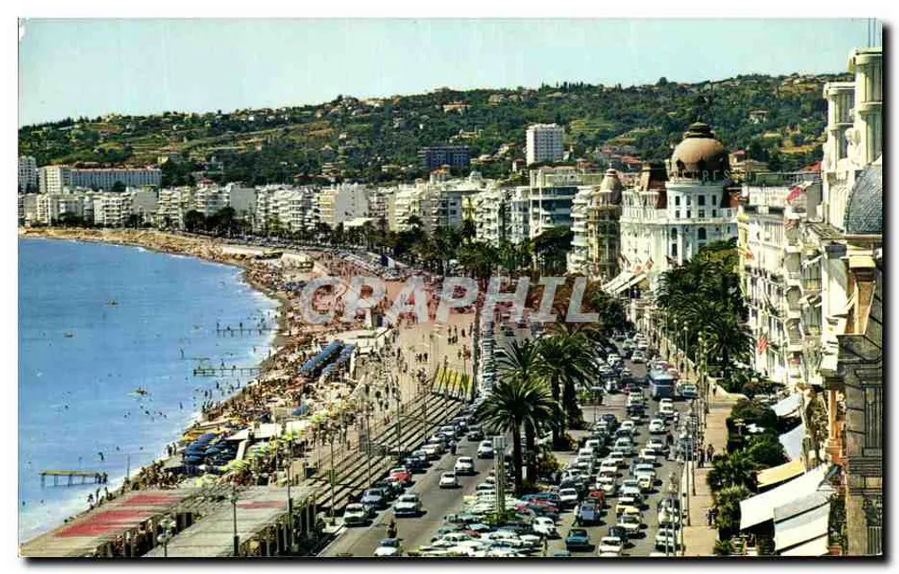 La Promenade des Anglais — Nice — Editions MAH — Nr. 741 - Vorderseite