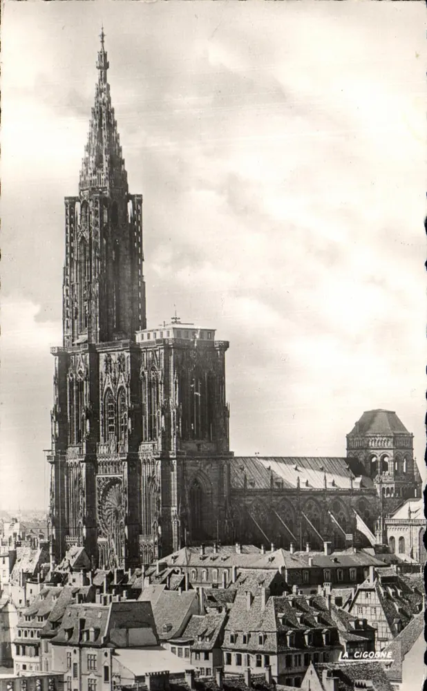 Estrasburgo — A Catedral — A Cegonha, ed. A Cegonha - Frente