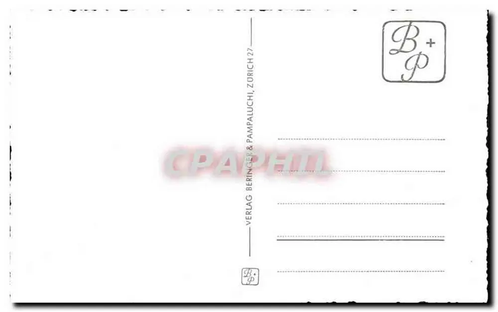 Castello di Chillon — La grande cucina — Verlag Beringer & Pampaluchi, Zurigo 27 - Verso